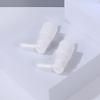 18 dentes PP Plástico Meia Tampa Boca Longa Bico de Pulverização Nasal Oral Bico de Pulverização Oral de Álcool Salino Fisiológico