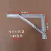 Suporte de prateleira de cantoneira estrutura triangular de cantoneira de aço suporte de prateleira para serviço pesado montado na parede suporte de divisória fixação de cabo de ferro espessado