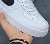 Zapatos Air Force One Blancos Versión Alta de Fábrica de Putian para Parejas Transpirables de Caña Baja Deportivos Casuales para Hombres
