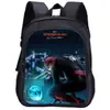 Mochila Escolar para Jardim de Infância Homem-Aranha Homem Aranha Estampa de Personagem One Piece Mochila Infantil 13 polegadas Atacado Transfronteiriço