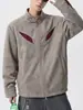 Chaqueta de Cuero PU Estilo Retro Americano para Hombre 2026 Otoño Invierno Nueva Tendencia Calle Alta Solapa Holgada Casual Chaqueta de Motociclista