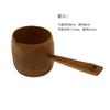 Cuchara Grande Natural de Bambú Ahorradora de Agua Cuchara de Bambú Cuchara para Agua Cuchara de Agua de Bambú a la Antigua Cucharadita Cuchara para Agua Nanzhu Accesorios para Ceremonia del Té