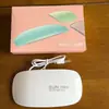 Lámpara de Uñas con Forma de Ratón, Lámpara UV de Mano, Lámpara Portátil de Secado Rápido para Gel de Uñas, Lámpara de Uñas Recargable, Lámpara de Tira Pequeña, Mini