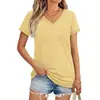 Transfronterizo 2024 Comercio Exterior Más Vendido Camiseta de Manga Corta para Mujer Estampado Digital 3D Bestseller Top Cuello en V Venta al por Mayor D Hecho Una Pieza