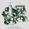 Novo Conjunto Esportivo Casual de Verão 2025 Masculino Camisa de Manga Curta Marca Tendência Shorts de Cinco Pontos Soltos Estilo Hong Kong Conjunto de Duas Peças