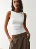 Aliexpress Nuevo Chaleco Deportivo Casual de Canalé para Mujer Moda Trendy Europea y Americana Camiseta Base para Mujer