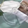 Amostras de Cores para Unhas Curtas 50 Pontas Redondas e Quadradas em Forma de Leque Placa de Exibição para Unhas Curtas Exibição de Esmalte em Gel Placa de Cor para Prática