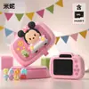 Cámara Digital Original para Niños Elsa Oso Fresa Dibujos Animados Alta Definición Doble Cámara Mini Cámara Regalo para Niños