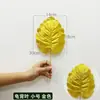 Decoração de Balões Folhas Dourado Prata Verde Escuro Folha de Tartaruga Árvore de Girassol Folha de Palmeira de Coco Ave do Paraíso Brasileira Bela Mulher Folhas Artificiais