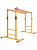 Estructura de Escalada con Escalera para Niños Barra de Dominadas Jardín de Infancia Ejercicio Físico Escalera Plana Ajustable Interior y Exterior Móvil