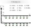 Parede Viva Verde Vertical Sistema de Irrigação Automática Jardim Aspersor Programável Irrigação por Gotejamento de Flores Gotejador Perfurador
