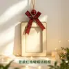 Juguetes educativos de madera para niños, proyectos de manualidades DIY, portafotos colgantes vintage, decoraciones de pared, mini portafotos de Navidad