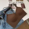 Sutiã sexy sem costas com gola halter, sem costura, para mulheres com seios pequenos, levemente push-up, alças finas, em formato Y com strass brilhantes