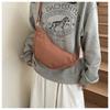 Bolso Dumpling Bolso de Mujer Explosivo Bandolera 2024 Nuevo Bolso de Hombro Coreano Mori Bolso Simple Tela de Nylon para Comercio Exterior