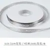 Fita de letra inglesa 1cm fita de cetim fita de seda serpentina embalagem de caixa de presente fita colorida materiais de embalagem diy