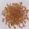 Serie de perlas de arroz de champán plateadas, cuentas tubulares, cuentas sueltas, joyería hecha a mano para DIY, material para accesorios de costura a mano para ropa