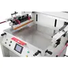 Máquina de serigrafía plana Haohe arriba y abajo izquierda y derecha doble motor Máquina de serigrafía máquina de serigrafía de vidrio y plástico semiautomática