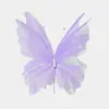 Adornos de Mariposa Tridimensionales Decoración de Pared de Fondo para Foto de Escena de Boda Accesorios de Guía para Camino de Ensueño de Boda de Seda y Gasa