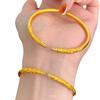 Vietnam Shajin Pulsera Aro de Oro Xiangyun Herencia Ley Antigua Aro Wukong con Incrustaciones de Diamantes Maldición Anillo Aro de Oro Venta al por Mayor Mujeres