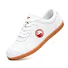 Sapatos Fujian Tai Chi com solas de couro bovino, cabedal de couro espesso, antiderrapantes, para homens e mulheres, adequados para a prática de Tai Chi e artes marciais