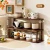 Estante de Almacenamiento para Portavasos de Escritorio Organizador de Vasos Multicapa Estante Pequeño para Curiosidades para Tazas de Té y Tazas de Café de Escritorio