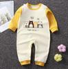 2025 Nuevo Pelele para Bebé Primavera y Otoño Cálido Mameluco de Manga Larga para Recién Nacido Monito Infantil Ropa de Dormir Venta al por Mayor