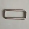 Tirador de metal cierre de pinza de langosta ojal cuadrado hebilla de anillo en D hebilla de ajuste de bolsa accesorios de herrajes