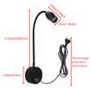 Foco LED de Manguera 220V Enchufe Estándar Americano y Europeo Lámpara de Pared de Manguera con Foco Lámpara de Lectura de Manguera de Noche Lámpara de Cuello de Cisne