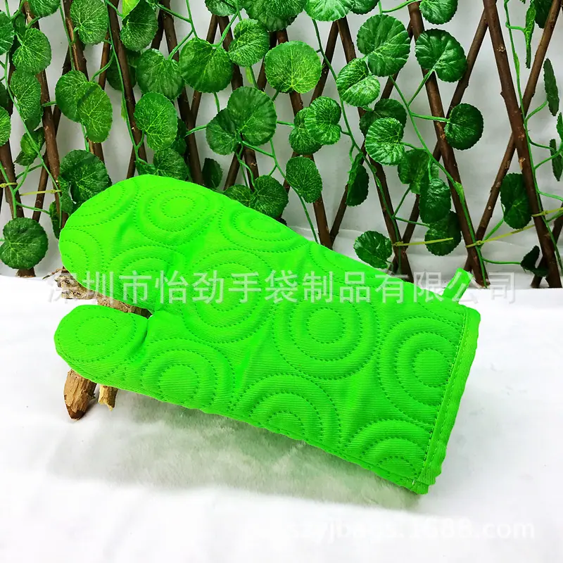 罗纹5层隔热手套