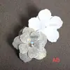 Accesorios de Flores, Ramillete Tridimensional de Pedrería, Piezas de Material para Manualidades, Decoraciones para Ropa y Sombreros, Accesorios para la Superficie de Zapatos, Parches de Tela con Pedrería