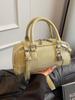 Bolsa Pequeña de Verano para Mujer, Versátil 2026 Nueva Moda Bolso de Hombro Cruzado, Estilo Coreano Bolso de Mano Casual Bolso Almohada