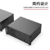 Máquina Marcadora Chasis 4U 380mm Gabinete Estándar de 19 pulgadas Soporta Placa Base ATX Fuente de Alimentación con Cable de Interruptor Externo Negro