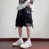 Verano 2025 Nuevo Delgado Gama Alta Casual Ropa de Trabajo Pantalones de Cinco Puntos Marca de Tendencia para Hombre Shorts Estilo Callejero Guapo de Gama Alta