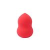 Boutique 4*6 gotas de agua de calabaza grandes corte oblicuo borla de polvo huevo de maquillaje de belleza borla de polvo sin látex en agua para humedecer y secar