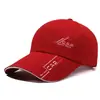 Gorra de Béisbol de Lona con Visera Larga para Hombres y Mujeres, Moderna y Versátil, Protección Solar para Primavera y Otoño, Sombrero para Pesca al Aire Libre, Al Por Mayor en Stock