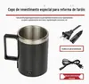 Kit Popular de Reforma e Reparo de Faróis de Carro, Ferramenta de Reparo de Revestimento de Faróis, Líquido de Revestimento Azul Gelo de Segunda Geração 800g