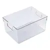Estante de Armazenamento de Livros Transparente de Mesa Caixa Adaptável Estudante Sala de Aula Grande Capacidade Acrílico Caixa de Armazenamento de Livros Ilustrados A4