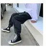 Jeans para Hombre Pierna Ancha Suelta Retro Americano Jeans Degradados Marca Trendy para Hombre Pantalones de Pierna Recta High Street Primavera y Otoño