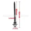 Abrazaderas de Nylon para Automóviles Hebilla de Fijación para Cuerpo de Cable Clip Sujetador de Manguera Correa con Cremallera Hebilla de Bloqueo Automático