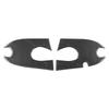 Adequado para 16-21 Mercedes-Benz smart fibra de carbono real decoração externa moldura decorativa para maçaneta de porta de carro adesivos acessórios