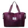 Moda de curta distância bolsa de viagem portátil saco de viagem saco de armazenamento de grande capacidade saco de ombro esportes femininos Yoga Fitness Bag