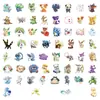 60 Lindos Pegatinas de Graffiti de Sellos de Dibujos Animados de Pokémon Pegatinas Decorativas Bidimensionales Venta al por mayor