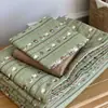 2026 Nuevo Modelo Algodón Puro Colcha de Verano Juego de Cuatro Piezas Sábana Funda de Almohada Colcha de Verano