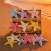 Novos Acessórios de Resina Estrela do Mar DIY Cola de Creme Capa de Celular Grampo de Cabelo Ornamento de Cabelo Tamanco Decoração de Sapato Pingente Materiais
