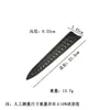 Cuchillo de Chef, Cuchillo de Cocina, Cuchillo para Frutas, Juego de Cuchillos de Plástico, Funda Universal Negra para Cuchillo, Funda Protectora, Vaina para Cuchillo de Cocina Doméstico