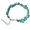 Pulsera de grava irregular de cristal natural de ágata transfronteriza pulsera de piedra semipreciosa joyería de piedra de color ins europeo y americano