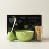 Conjunto de Chá Matcha Estilo Japonês Transfronteiriço Conjunto de 7 Peças com Ponto de Areia no Vento Chá