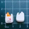 Mini Juguete de Comida para Conejo Artificial Papas Fritas Pan Ramen Pastel Pasador Accesorios para el Cabello Parche DIY Accesorios de Resina