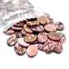 Venta Caliente Transfronteriza 35*45mm Piedra Pulgar Cristal Natural Gema Piedra de Masaje Piedra de la Ansiedad Piedra Sin Preocupaciones Adorno