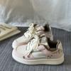 Zapatos Blancos Estilo Universitario para Mujer Otoño 2025 Nuevas Zapatillas Transpirables Versátiles Ins para Estudiantes con Faldas y Zapatos de Pan